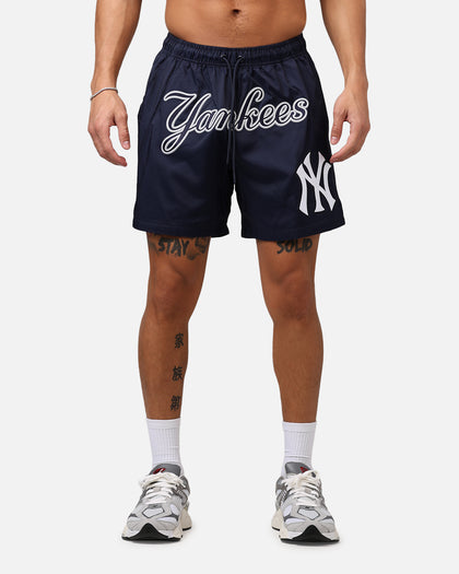 Pro Standard New York Yankees Classic Woven Shorts Midnight Navy