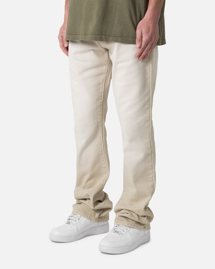 MNML B375 Flare Denim Jeans Light Tan