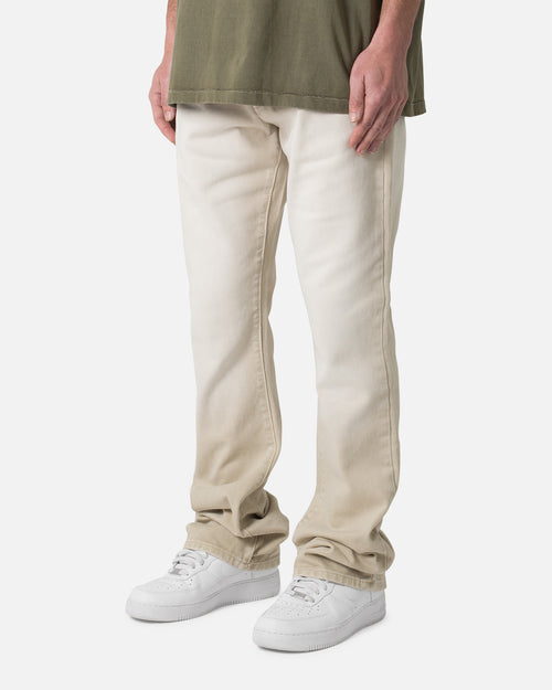 MNML B375 Flare Denim Jeans Light Tan