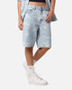 Playboy Carpenter Print Shorts Light Indigo