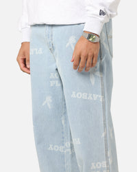 Playboy Mess Denim Jeans Light Indigo