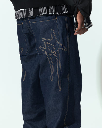 Loiter Star Born Jeans Raw Indigo