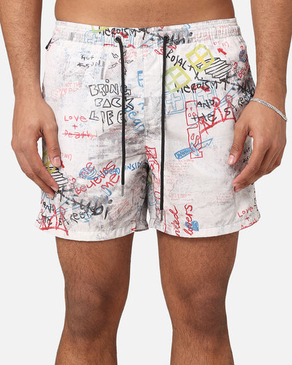 Ksubi Skrawler Board Shorts White