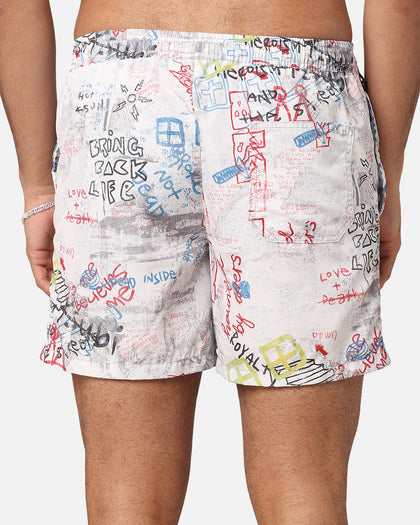 Ksubi Skrawler Board Shorts White