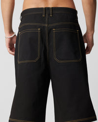 Loiter Star Child Jorts Black