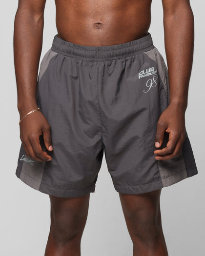 Loiter Subculture Panel Shorts Charcoal