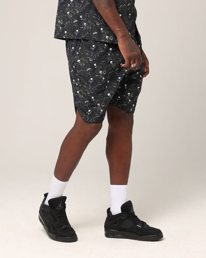 Saint Morta Netherworld Nylon Shorts Multi