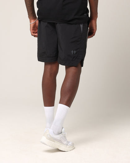 Saint Morta Rage Nylon Shorts Black/Grey