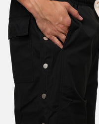 MNML Button Lined Pants Black