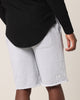 Saint Morta Baggy 90's Sweat Shorts Light Grey Marl