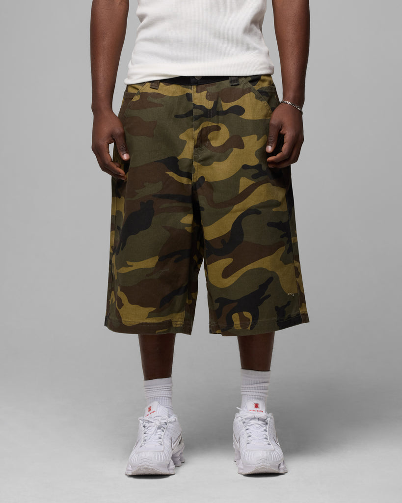 Loiter Collateral Jorts Woodland Camo | Culture Kings NZ