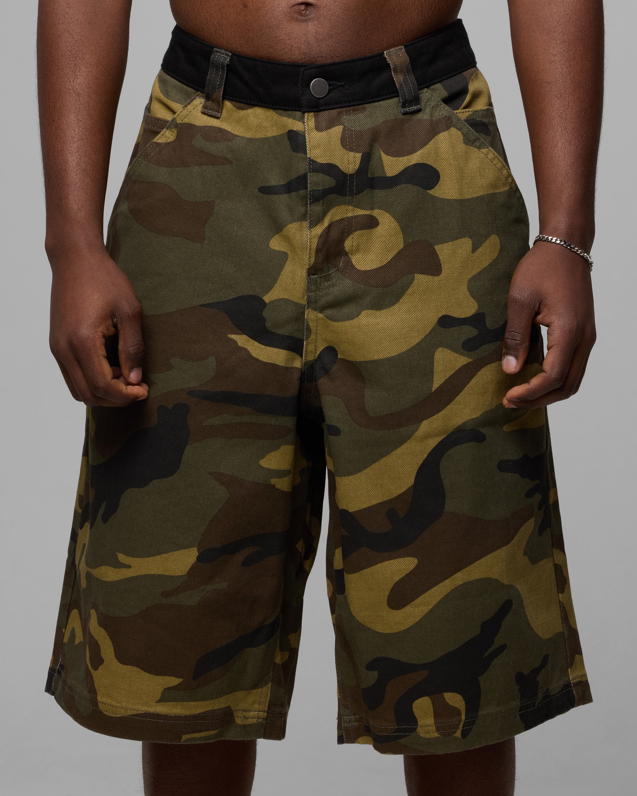 Loiter Collateral Jorts Woodland Camo | Culture Kings NZ