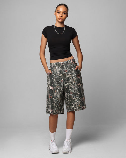 Loiter Collateral Jorts Real Tree Camo