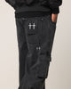 Saint Morta Baggy Workwear Jean Black Shadow