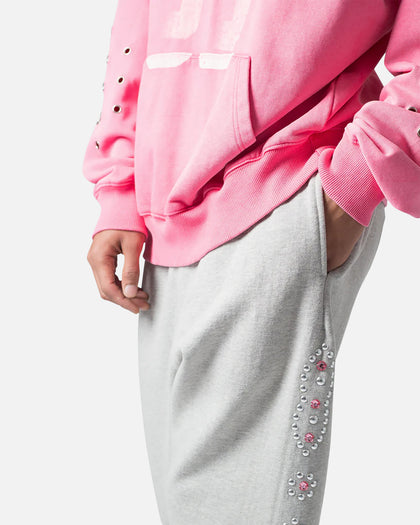 MNML West Studded Baggy Sweatpants Grey