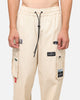 Carre Patchwork Cargo Jogger Cream
