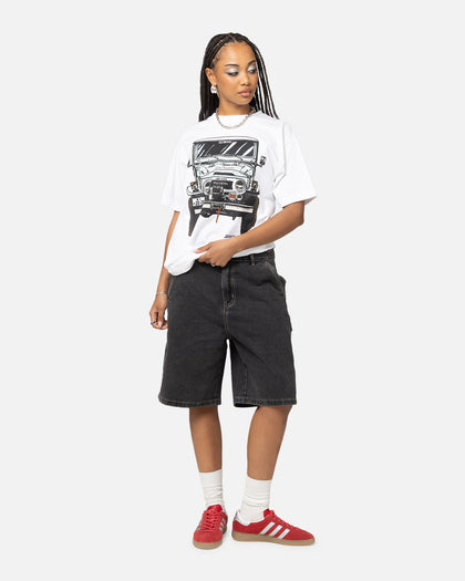 X-Large Denim Work Shorts Pepper