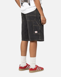 X-Large Denim Work Shorts Pepper
