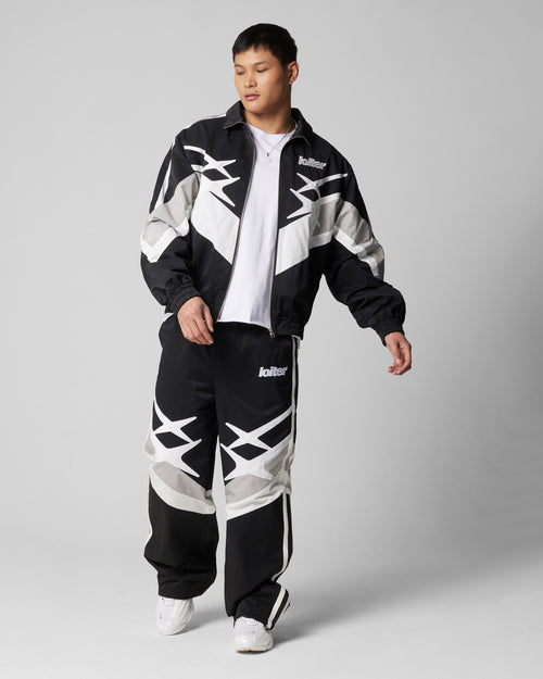 Loiter Hybrid Trackpants Black/Grey