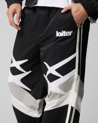 Loiter Hybrid Trackpants Black/Grey