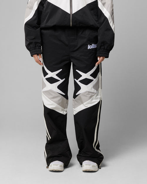 Loiter Hybrid Trackpants Black/Grey