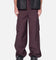 MNML Baggy Cargo Trouser Pants Burgundy