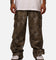 MNML Baggy Dual Sueded Cargo Pants Olive