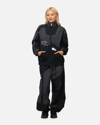 Nike Women's Sportswear Mid-Rise Street Woven Open-Hem Pants Anthracite/Black