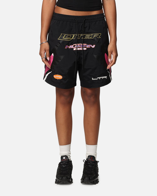 Loiter Motorway Walk Shorts Black