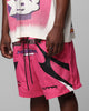 Loiter Motorway Walk Shorts Pink