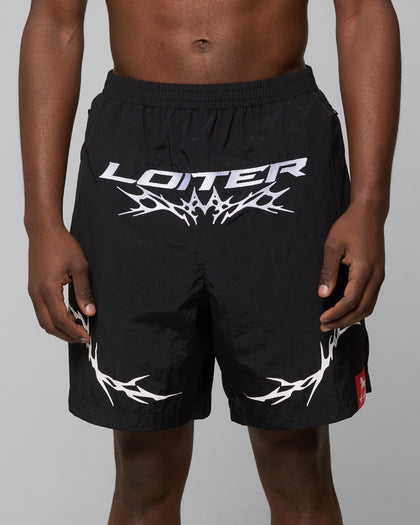 Loiter Cyber Walk Shorts Black