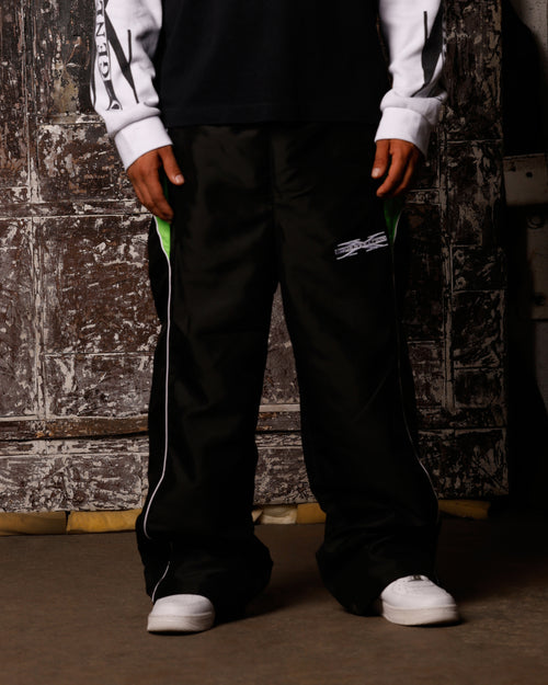 Loiter X WWE DX Generation Track Pants Black/Green
