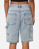 Carre Carpenter Jorts Light Blue Denim