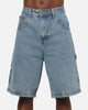 Carre Carpenter Jorts Mid Blue Denim