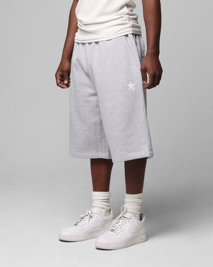 Loiter Premium Essentials Sweat Shorts Grey Marle
