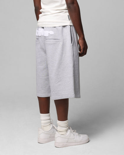 Loiter Premium Essentials Sweat Shorts Grey Marle