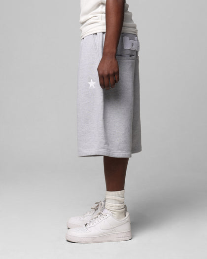 Loiter Premium Essentials Sweat Shorts Grey Marle