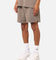 Nike Nocta Fleece CS Fleece Shorts Olive Grey