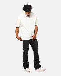 MNML B729 Waxed Denim Jeans Black