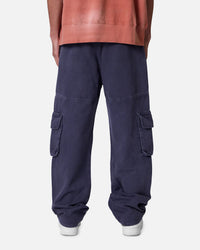 MNML Ultra Baggy Pocketeer Denim Pants Washed Black