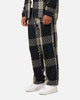 XXIII Textured Weave Pants Blue/Black/Yellow