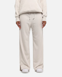 Nike Women's Sportswear Phoenix Fleece High Waisted Wide Leg Sweat Pants Lt Orewood Brown/Sail