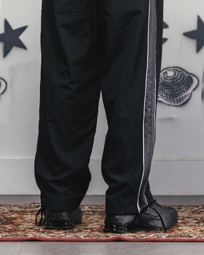Carre Rally Panelled Nylon Joggers Black