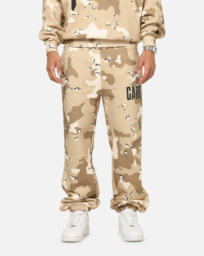 Carre Premium Essentials Track Pant Brown Camo