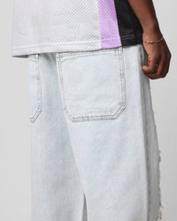 Loiter Collateral Distressed Jeans Denim Camo