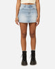 X-Girl Women's Gordon Skirt Washed Blue