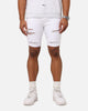 Saint Morta Dynasty Thrash V2 Denim Shorts White