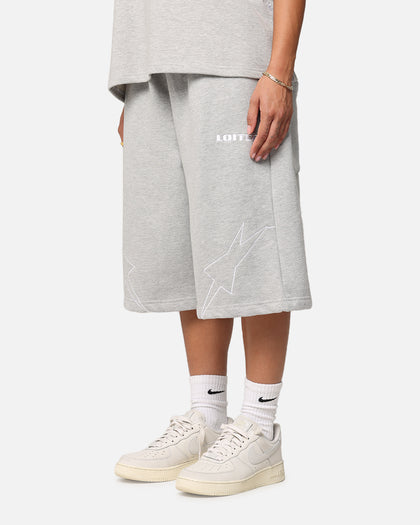Loiter Dark Performance Fleece Shorts Grey