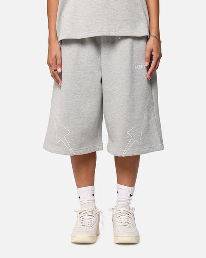Loiter Dark Performance Fleece Shorts Grey