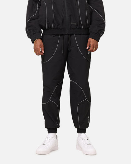 The Anti Order Stereo Nylon Track Jogger Black